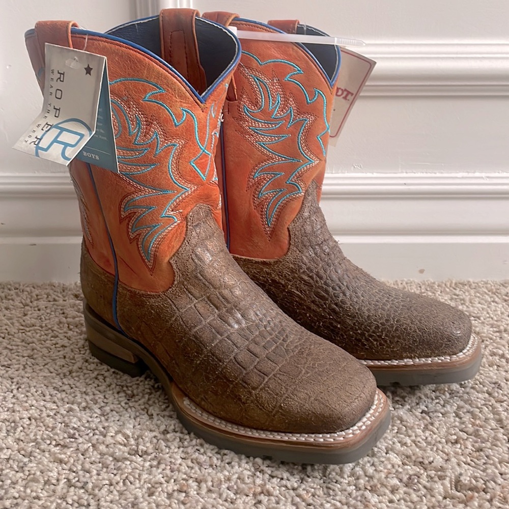 Boys Roper Little Kids Alister Boots size 3